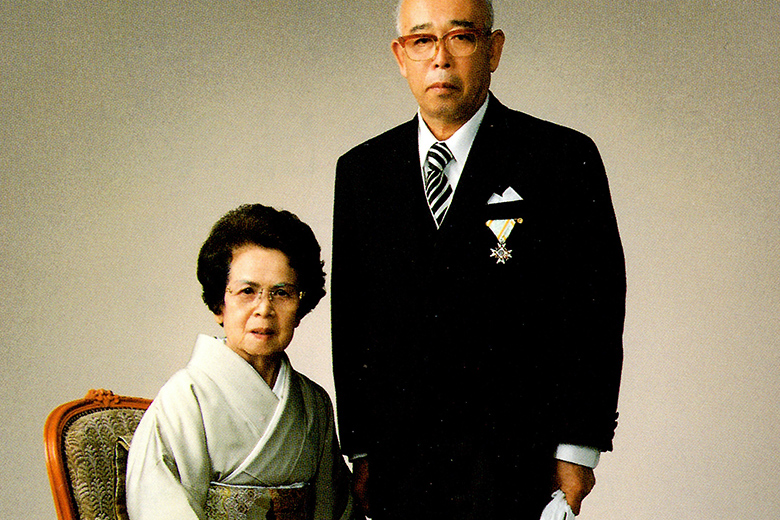 1997年 初代田村利太郎 勲六等瑞宝章受賞